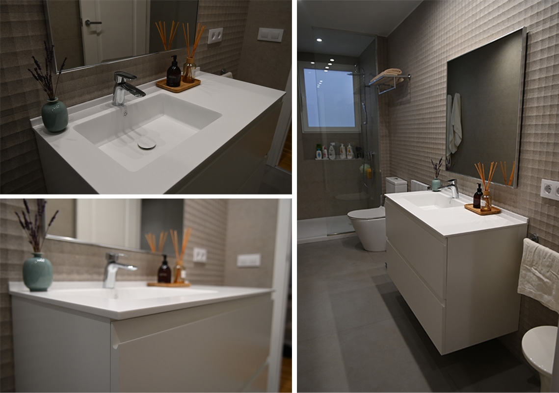 Client Project Amparo - Guest Bathroom Collage