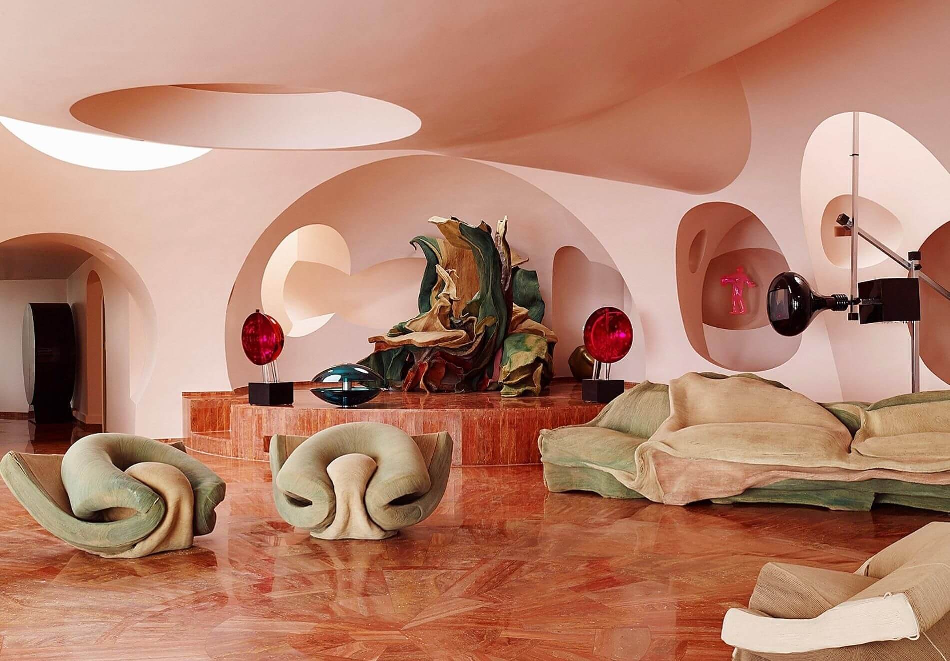 Pierre Cardin Bubble Palace Bedroom