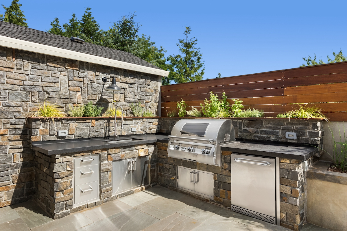 BBQ with Corian® Countertop
