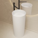 Tower Freestanding Washbasin 90cm 90 White Side