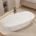 Caracas Freestanding Bathtub 160 white Side