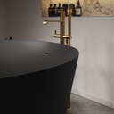 Grenoble Freestanding Bathtub 130 black Top