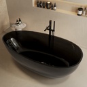 Toulouse Smoky Freestanding Bathtub 178 smoky Side