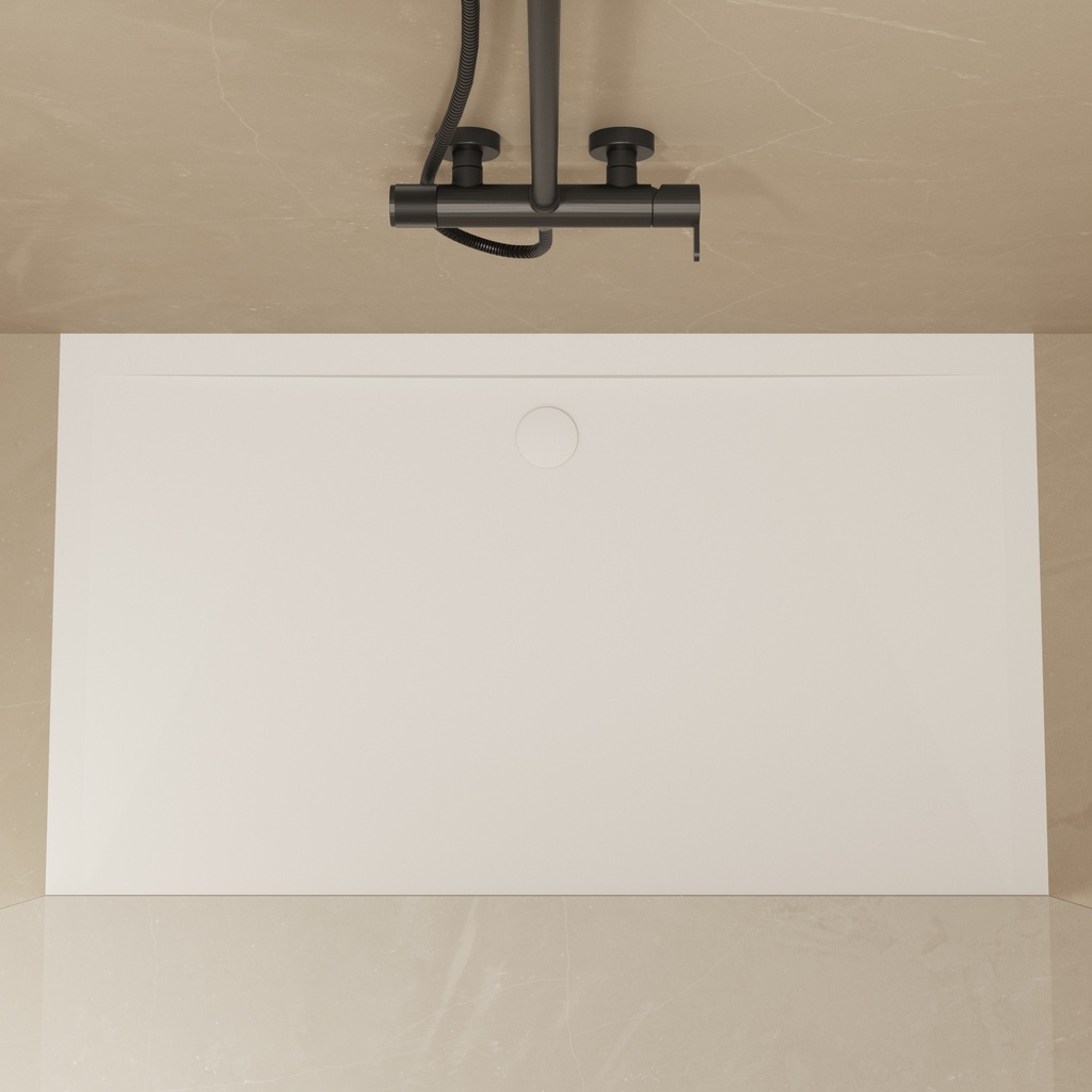 Deauville Shower Tray 140 White Top