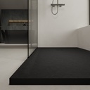 Highland Solid Surface Shower Tray mtm Black Top