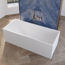 Biham Freestanding Bathtub 170 White Side