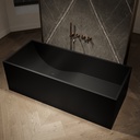 Biham Freestanding Bathtub Black 170 Side