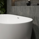 Wezen Mini Freestanding Bathtub White Top