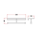 Coal Paper Roll Holder TD