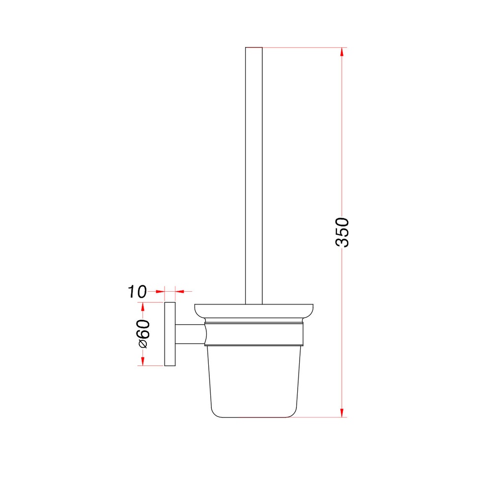 Coal Toilet Brush td