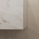Gaia Corian® Bathroom Cabinet | 1 Drawer ·  Cabinet Detail Dune Prima