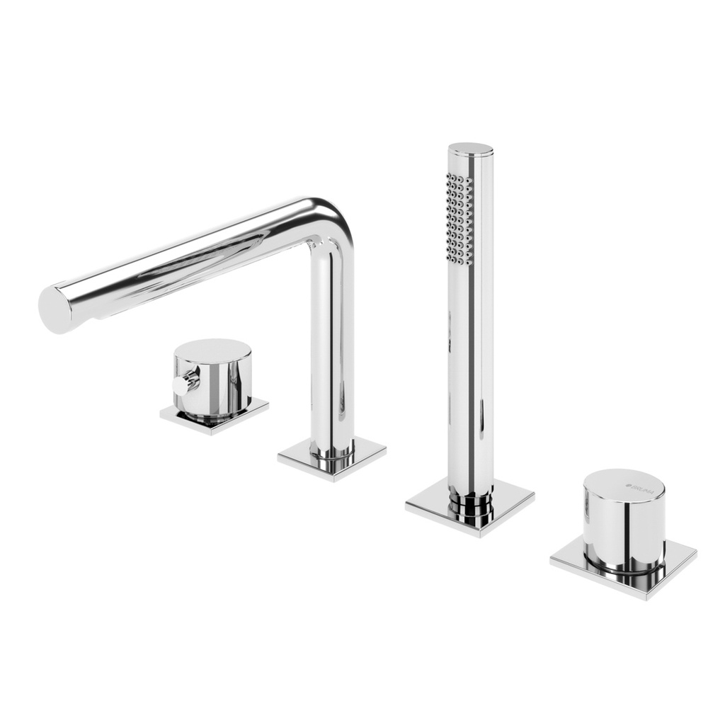 Deck-Mounted Single Lever Bathtub Tap 1013302 Bruma