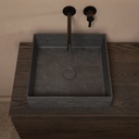 Penny Marble Countertop Washbasin pietra Grey Top