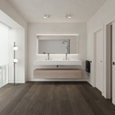 Reflection Silestone Double Wall-Hung Washbasin Blanco Zeus Overview