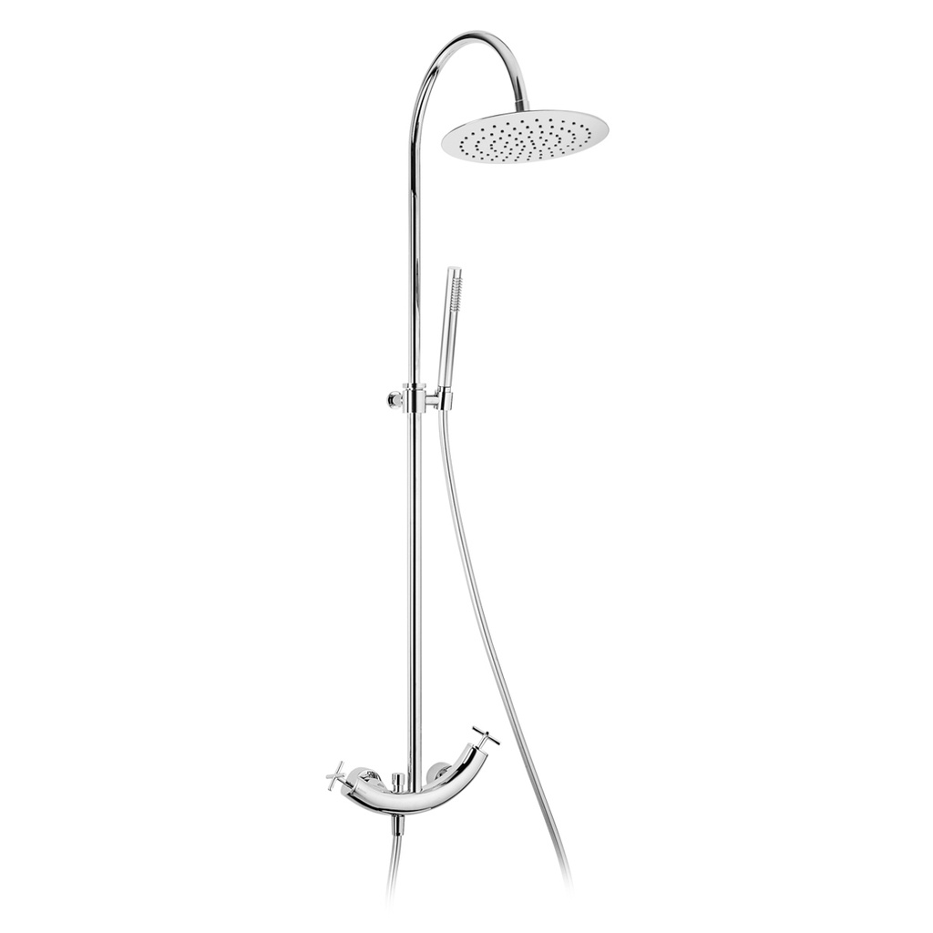 Wall-Mounted Shower Tap ⌀25cm - 1062711 Bruma