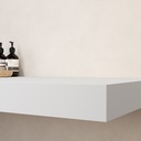 Hemera Classic Floating Bathroom Shelf RAL 9016 Detail