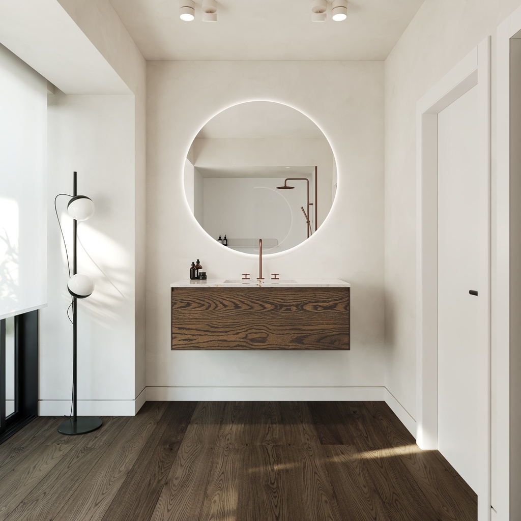 Reflection Silestone Vanity Top Versailles Ivory Overview
