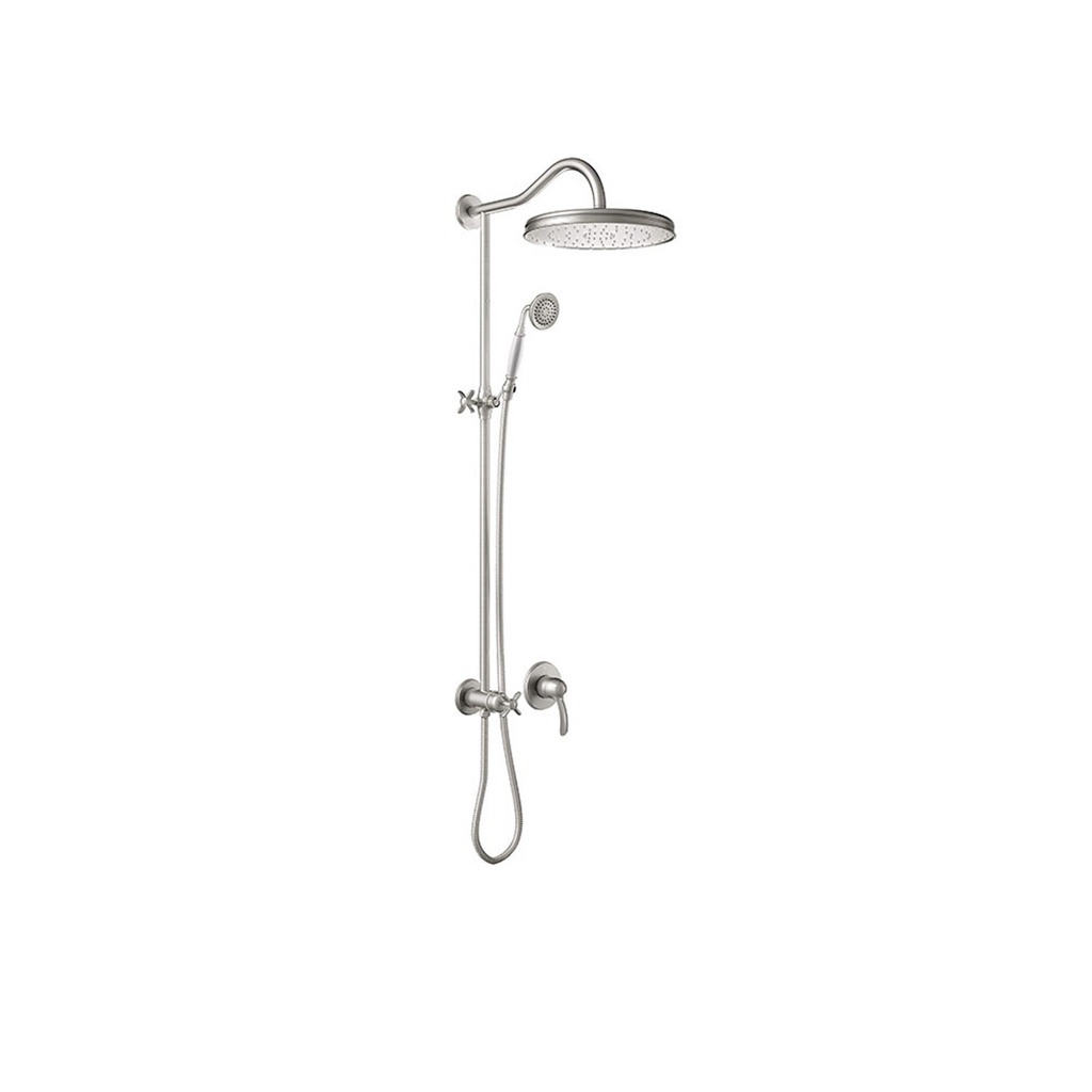 Classic 2-Way Wall Mounted Shower Mixer Tap - Tres AC