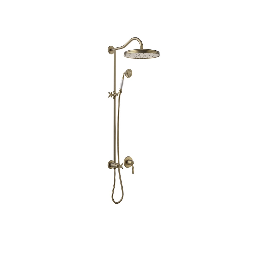 Classic 2-Way Wall Mounted Shower Mixer Tap - Tres LM