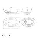 Bamboo Freestanding Bathtub TD