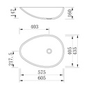 Toulouse Smoky Translucent Countertop Washbasin TD