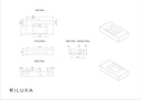 Sienna Wall Hung Washbasin 80 TD