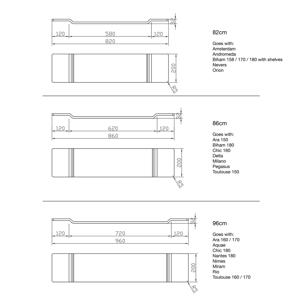 Thelma Bathtub Tray TD