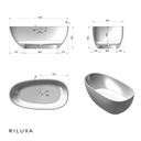 Toulouse Freestanding Bathtub 150 TD