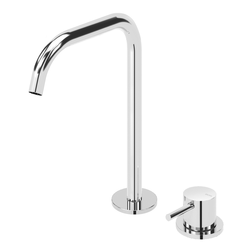Lusitano Deck-Mounted Washbasin Tap - Bruma