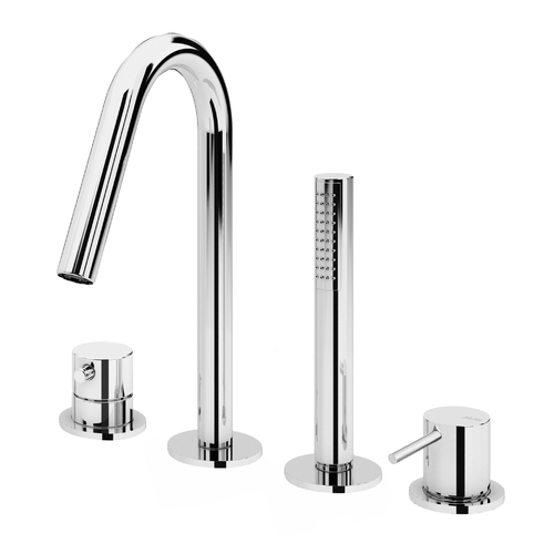 Deck-Mounted Single Lever Bathtub Tap M2 - 1679902 Bruma