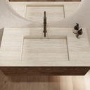 Sagitta Marble Single Vanity Top Travertine Top