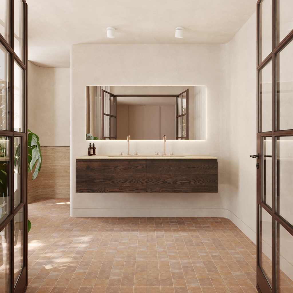 Gliese Plus Travertine Vanity Top Overview