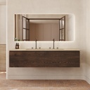 Hatysa Plus Travertine Vanity Top Front View