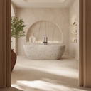 Zurich Carrara Marble Bathtub Overview