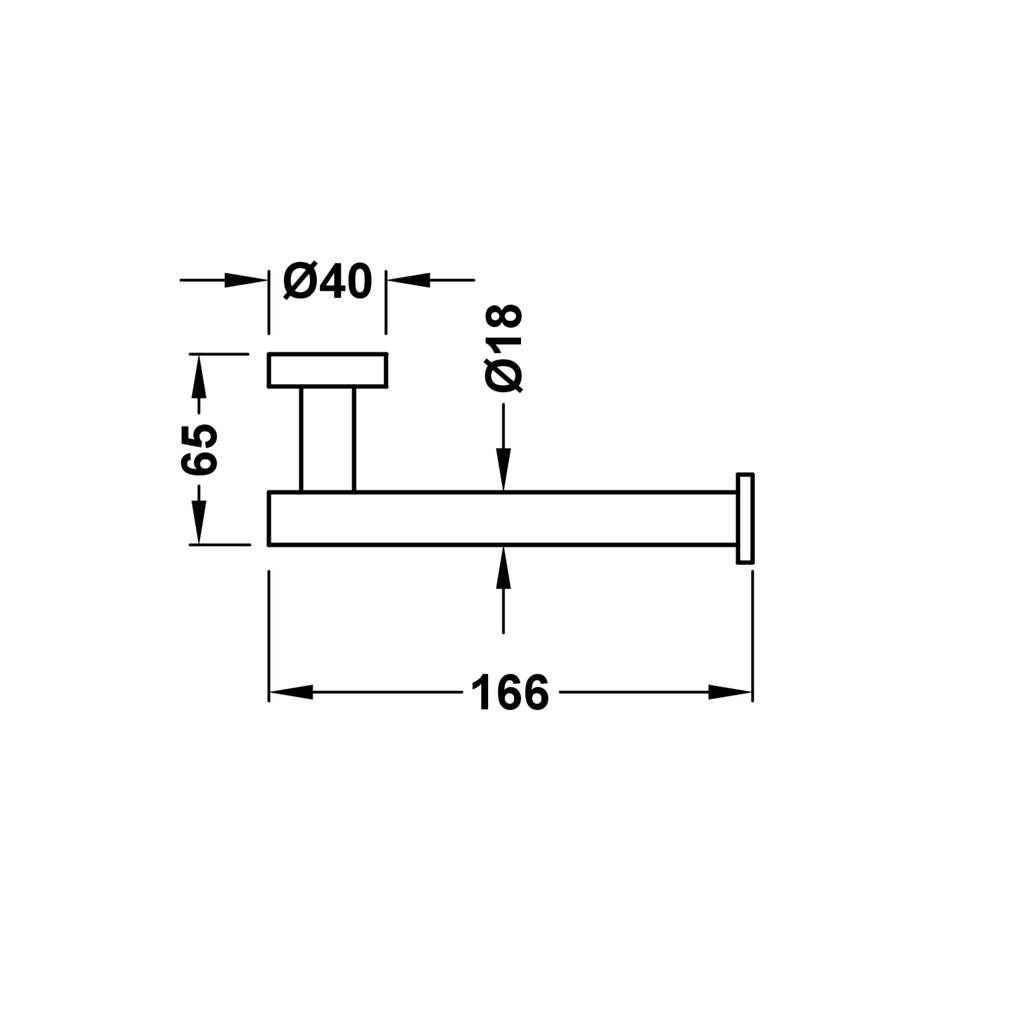 Toilet Roll Holder - 16123606 Tres TD