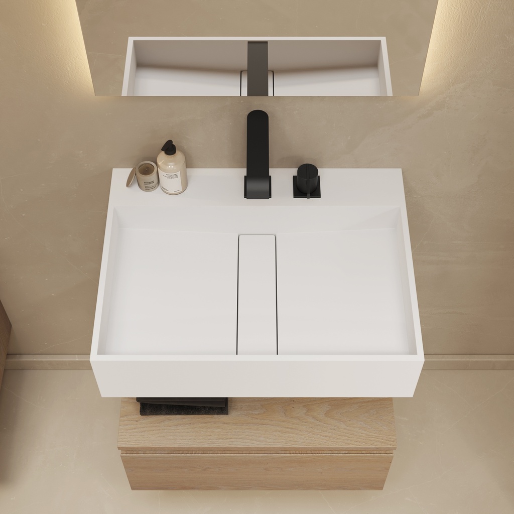 Lavatera Neo Wall-Mounted Washbasin 60 Top