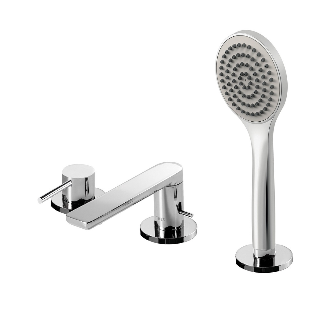 Deck-Mounted Single Lever Bathtub Tap - 20316102 Tres