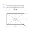 Zinnia Countertop Washbasin 58 td