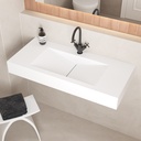 Anemone Wall-Mounted Washbasin 100 Side