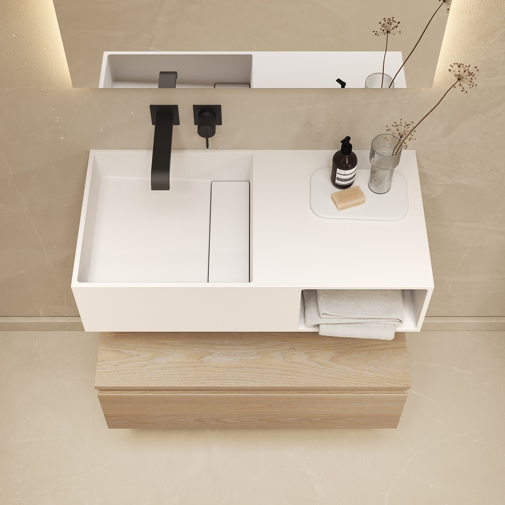 Jacobs Wall-mounted Washbasin 80 Top