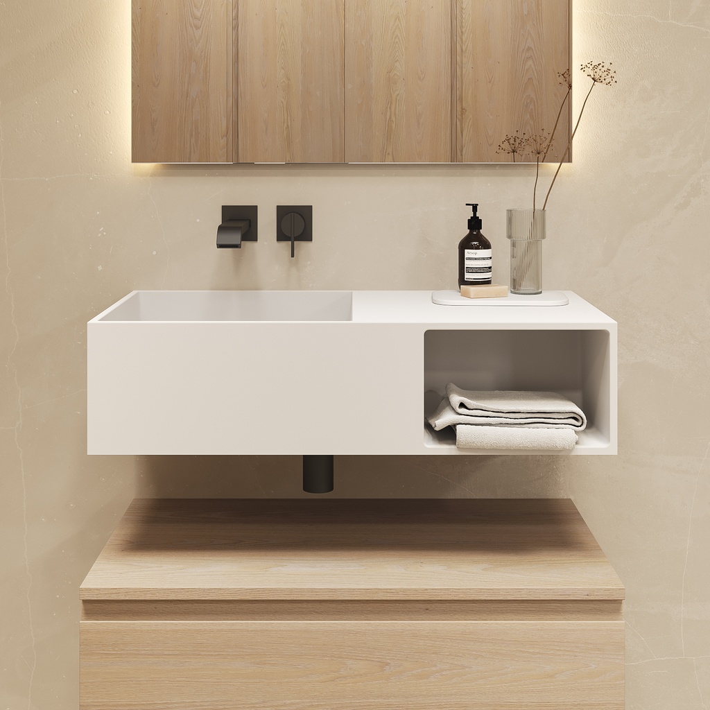 Jacobs Wall-mounted Washbasin 80 Front