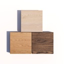 Material Samples - Solid Oak Mix