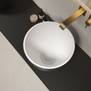 Alyssum Countertop Washbasin B&W top detail