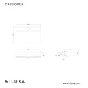 Cassiopeia Corian® Single Countertop Washbasin TD