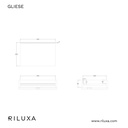 Gliese Deep Marble Double Wall-Hung Washbasin | Luxe Size TD