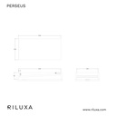 Perseus Deep Marble Double Wall-Hung Washbasin | Luxe Size TD