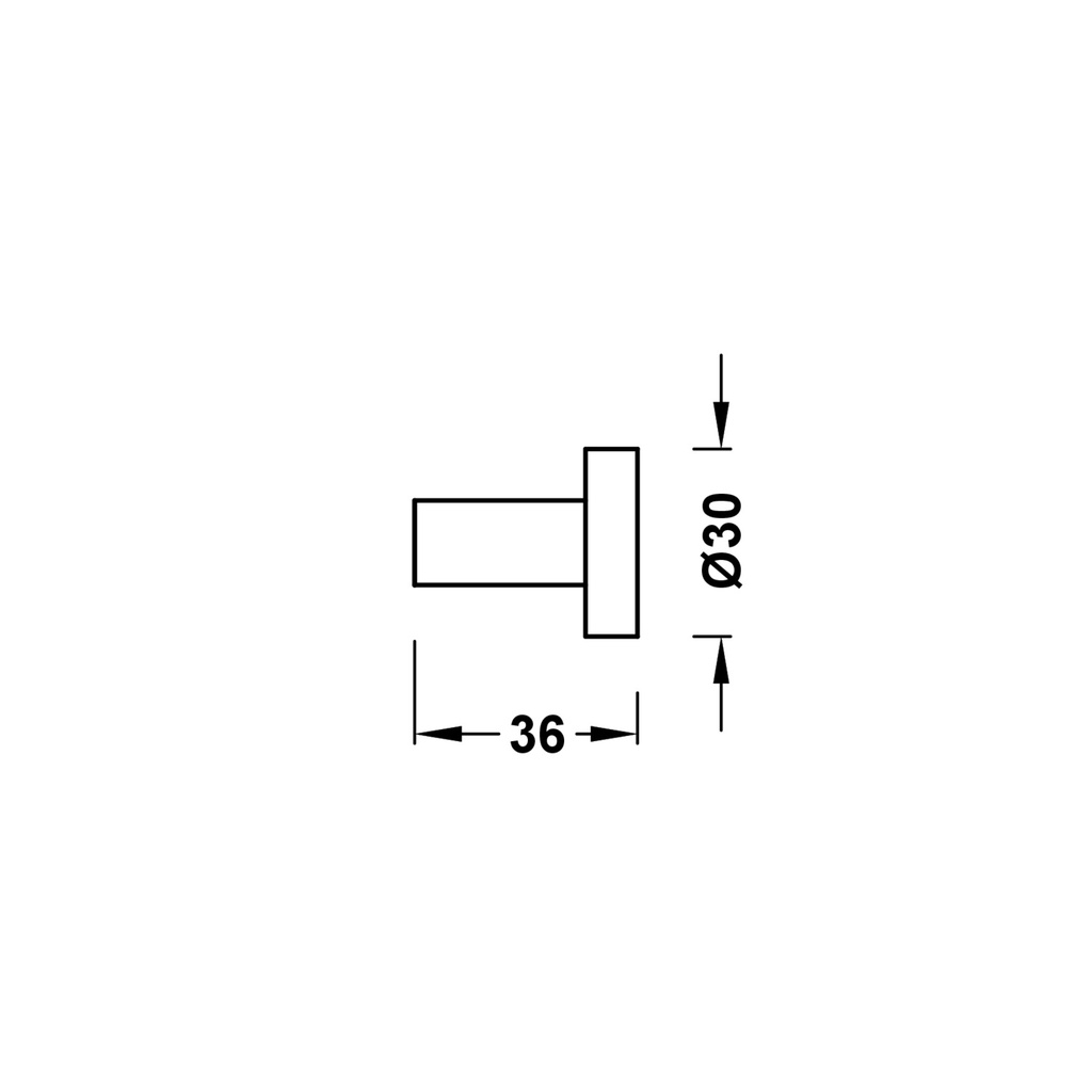 Round Hook - 16123620 - Tres TD