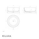 Osaka Freestanding Bathtub 130 td