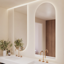 Nova Arched Backlit Mirror Double Right