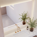 Halo Horizontal Backlit Mirror Top